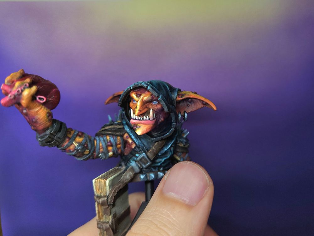 Goblin bust