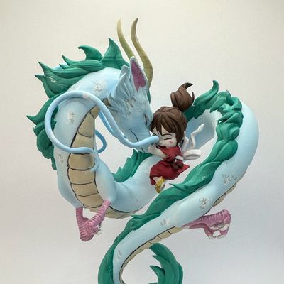 Chihiro and Haku - Chibi