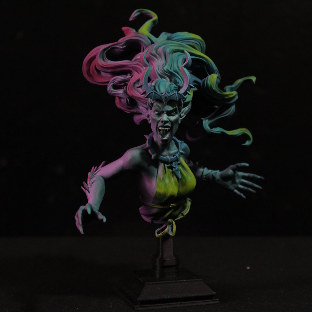 Marishka - The incarnation of night - Color version