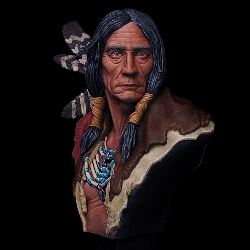 Native American Bust