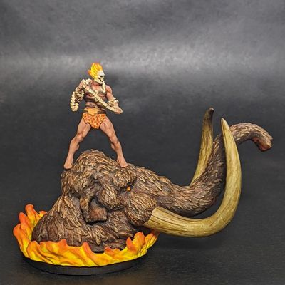 Prehistoric Ghost Rider