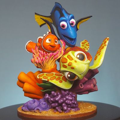 Diorama "Procurando Nemo"