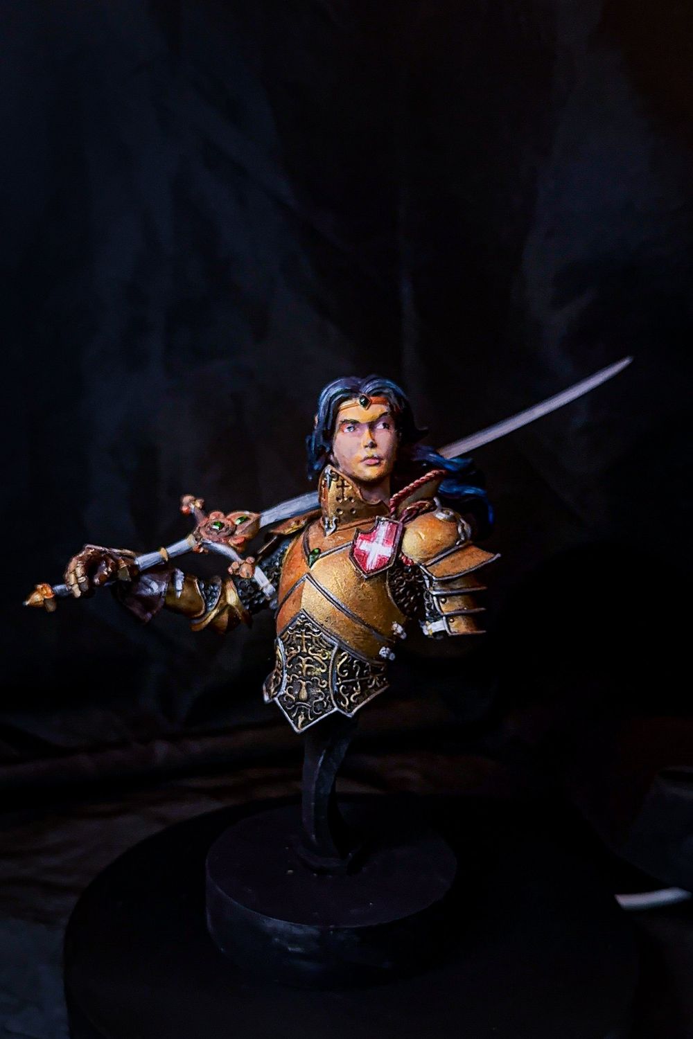 Busto guerreira
