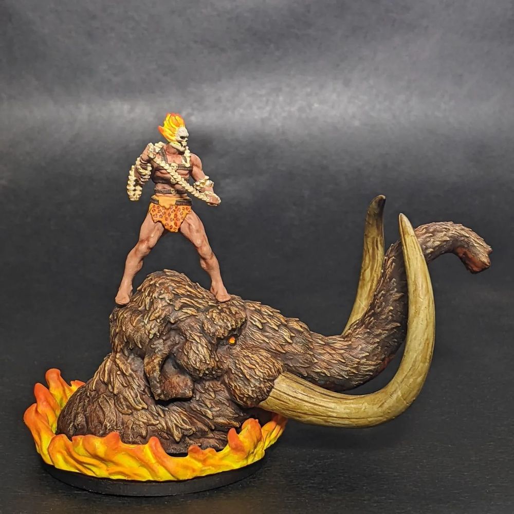 Prehistoric Ghost Rider