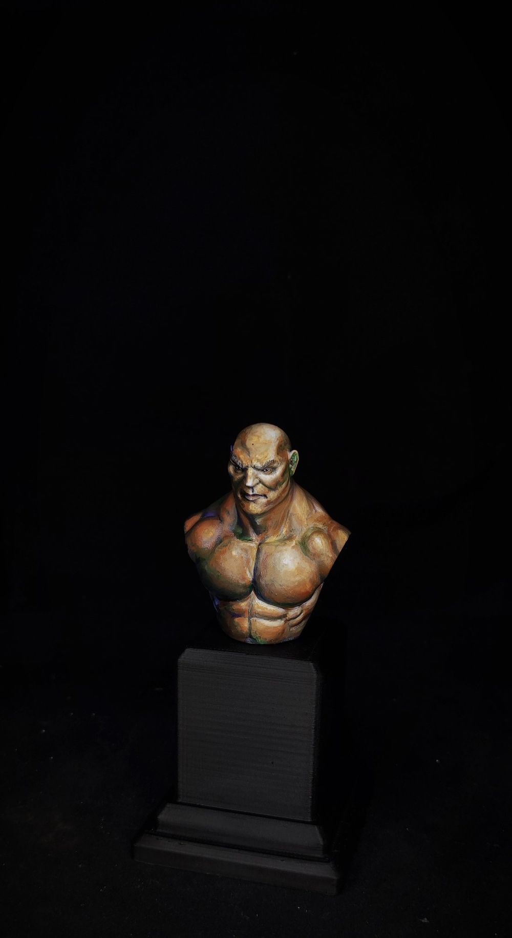 Bust Human brute