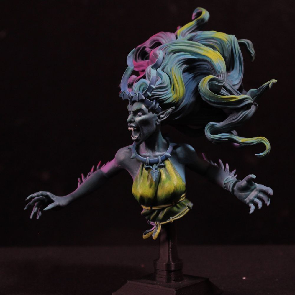 Marishka - The incarnation of night - Color version