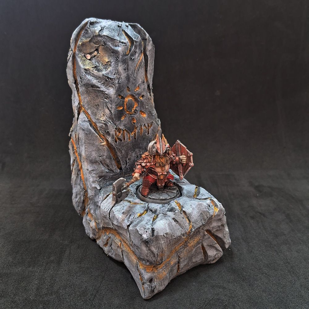 Anão Guerreiro + Diorama