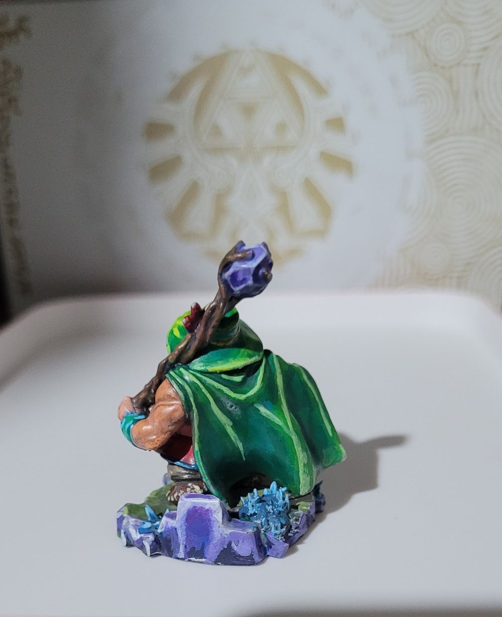 Anão druida (Borradin Glowbeard) - 32mm