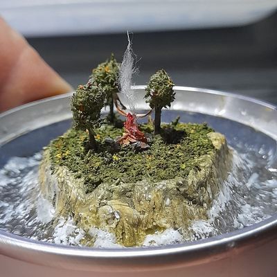 Diorama - Campfire/Fogueira