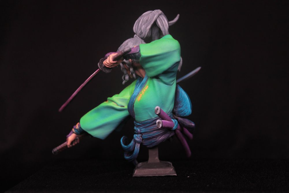 Busto Neko Warrior