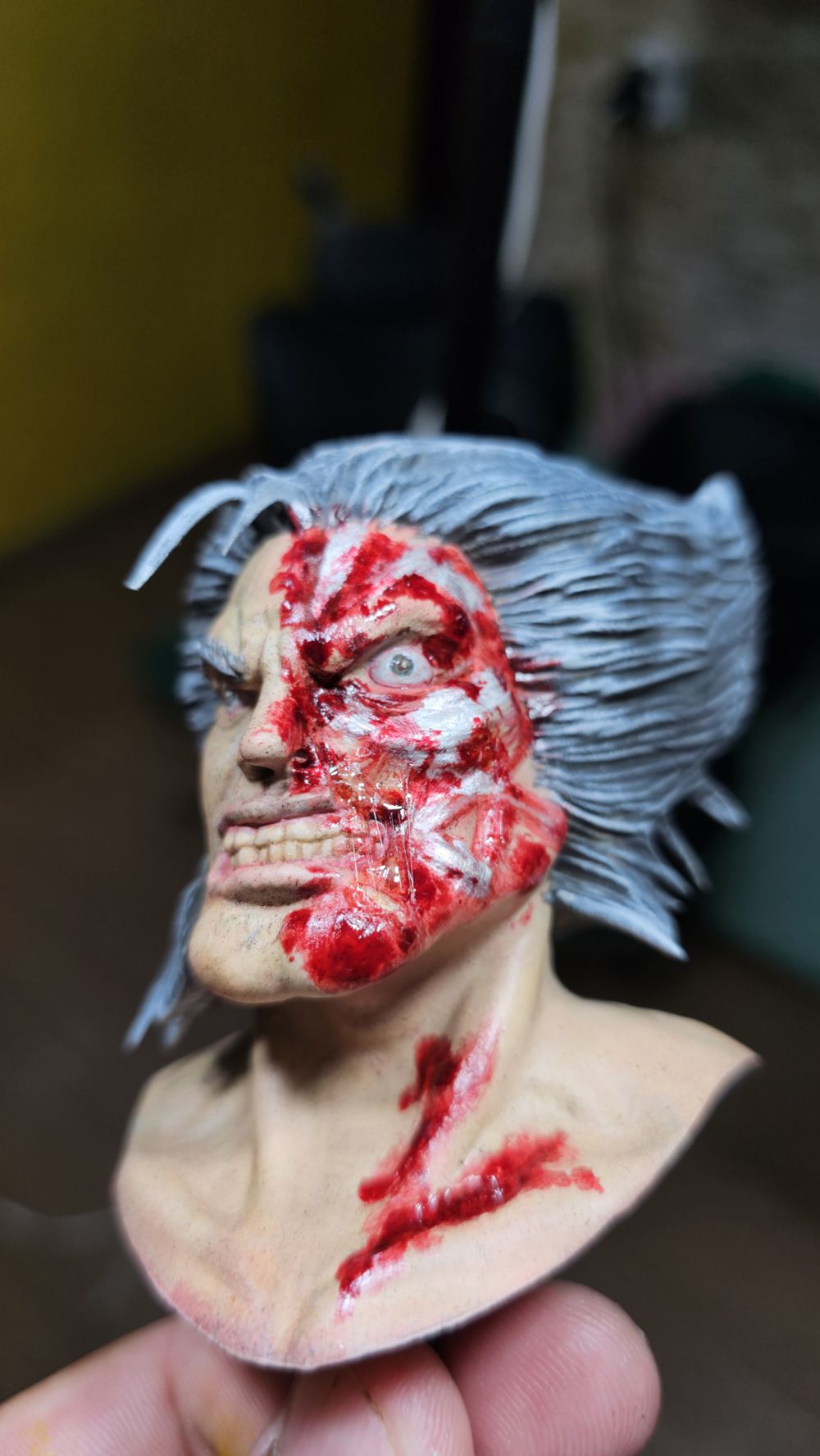 Pintura - Velho Wolverine (Old Man Logan)