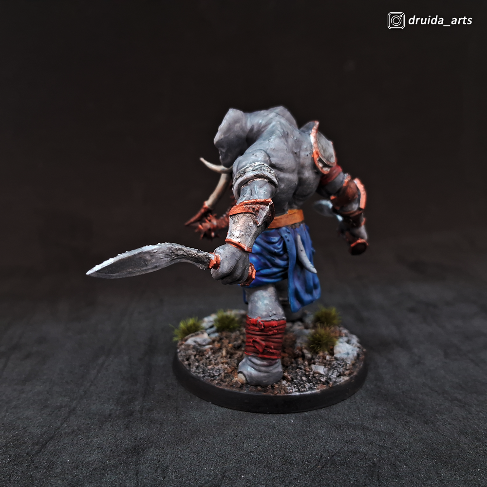 Homem Elefante + Diorama Quadro