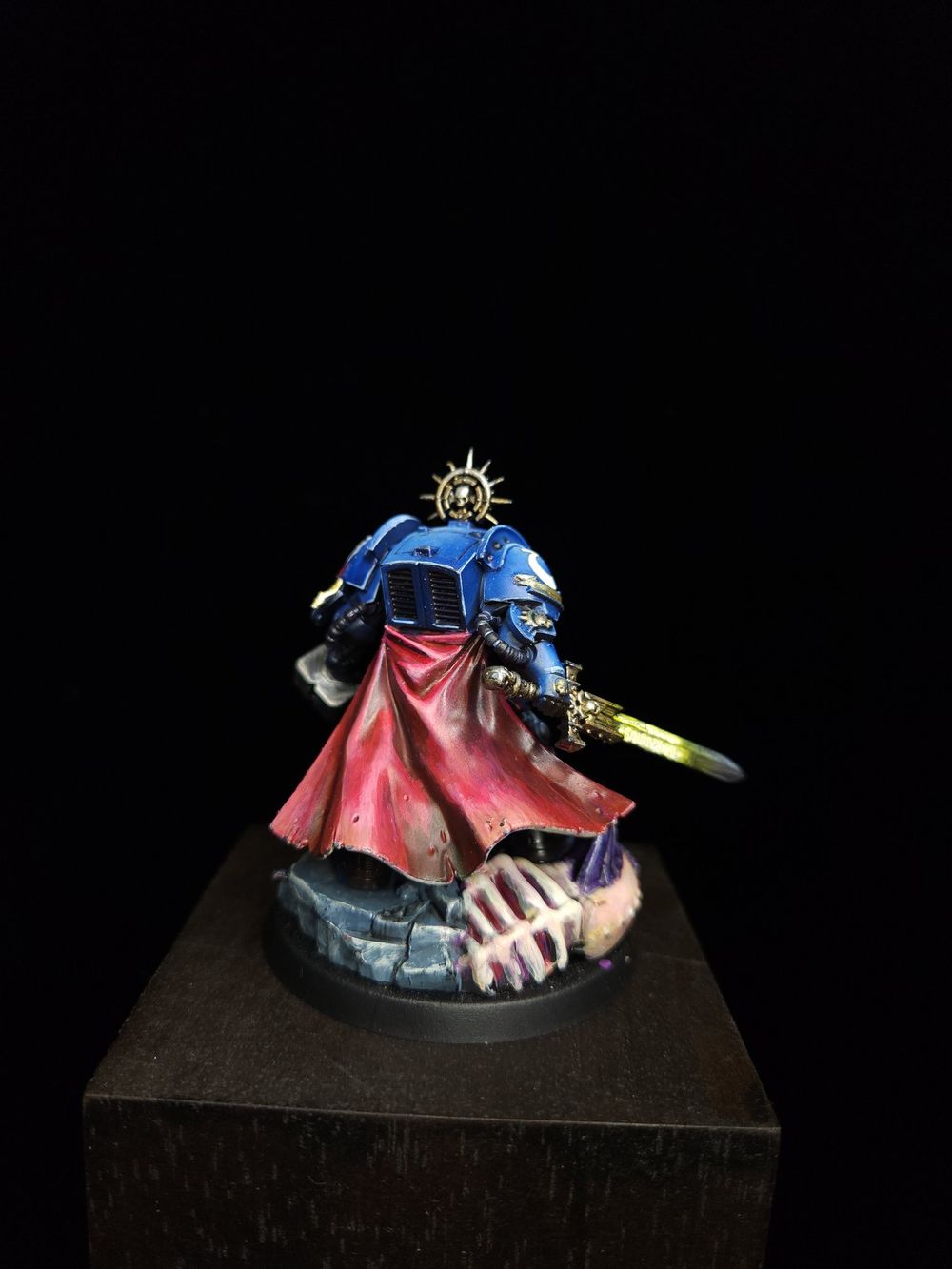 Captain in Terminator armour