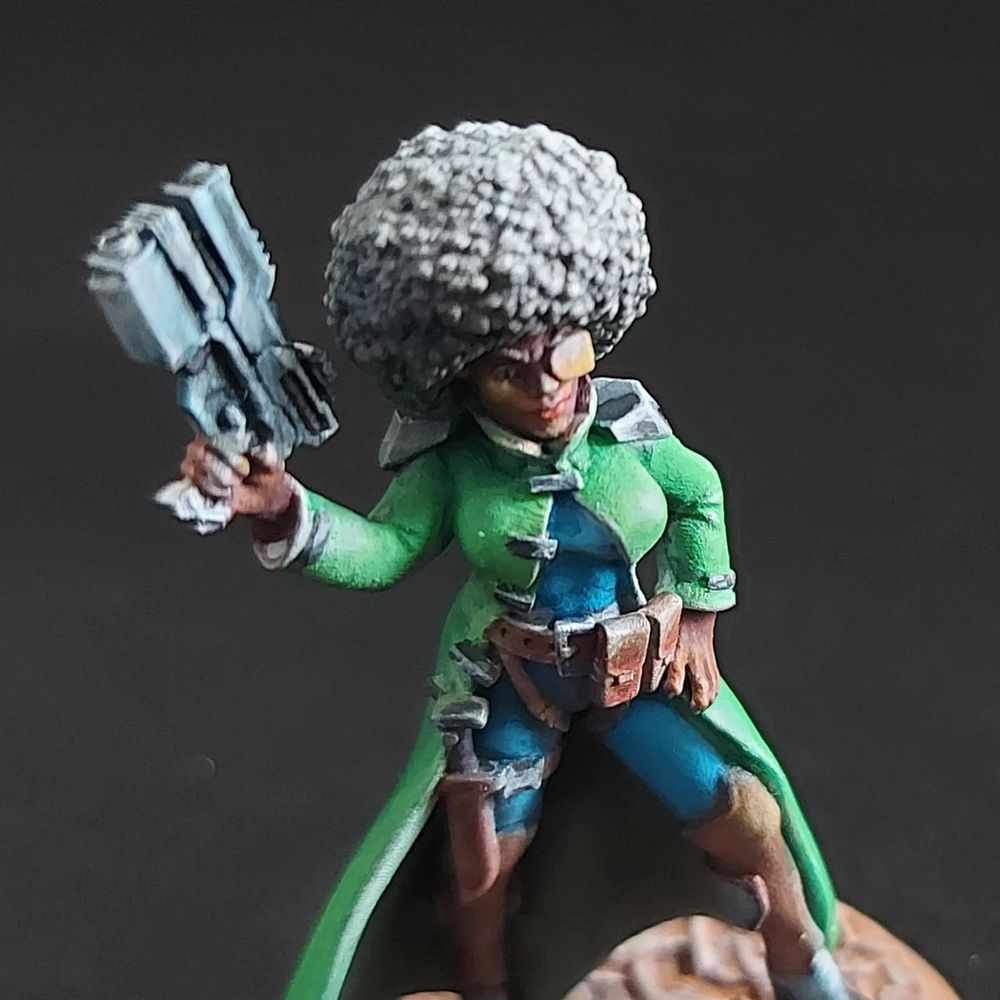 Black girl Cyber Forge