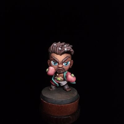 Kickboxing Chibi