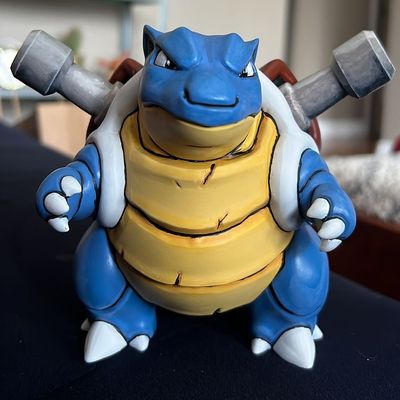 Blastoise on anime style