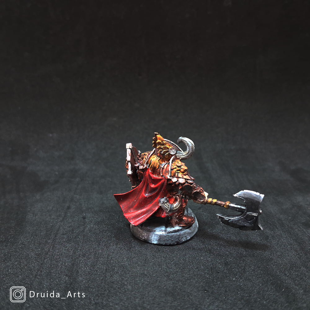 Anão Guerreiro + Diorama