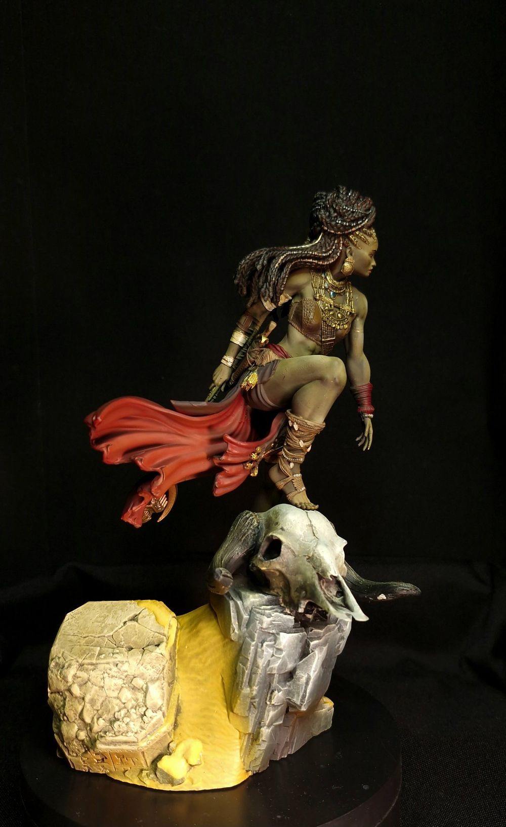 Fierce Elzebe the Warrior Queen Dark horrors of "The Fairest of them all