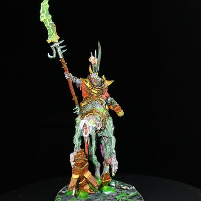 Skaven - Clawlord on a Gnaw-beast