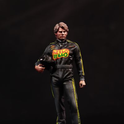 Tom Cruise, em "Dias de Trovão", escala 1/24