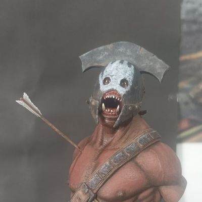 Bust Uruk-Hai Berserker 