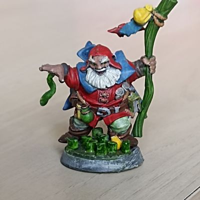 Anão dominador de magia
