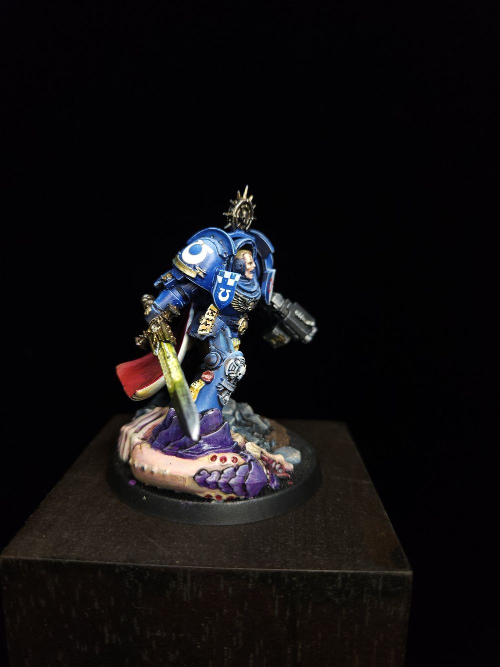 Captain in Terminator armour