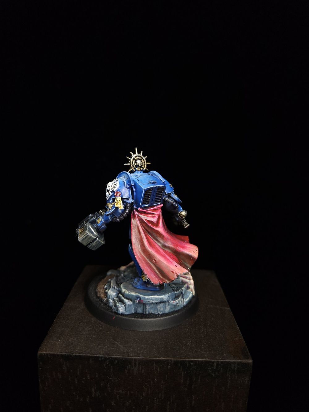 Captain in Terminator armour