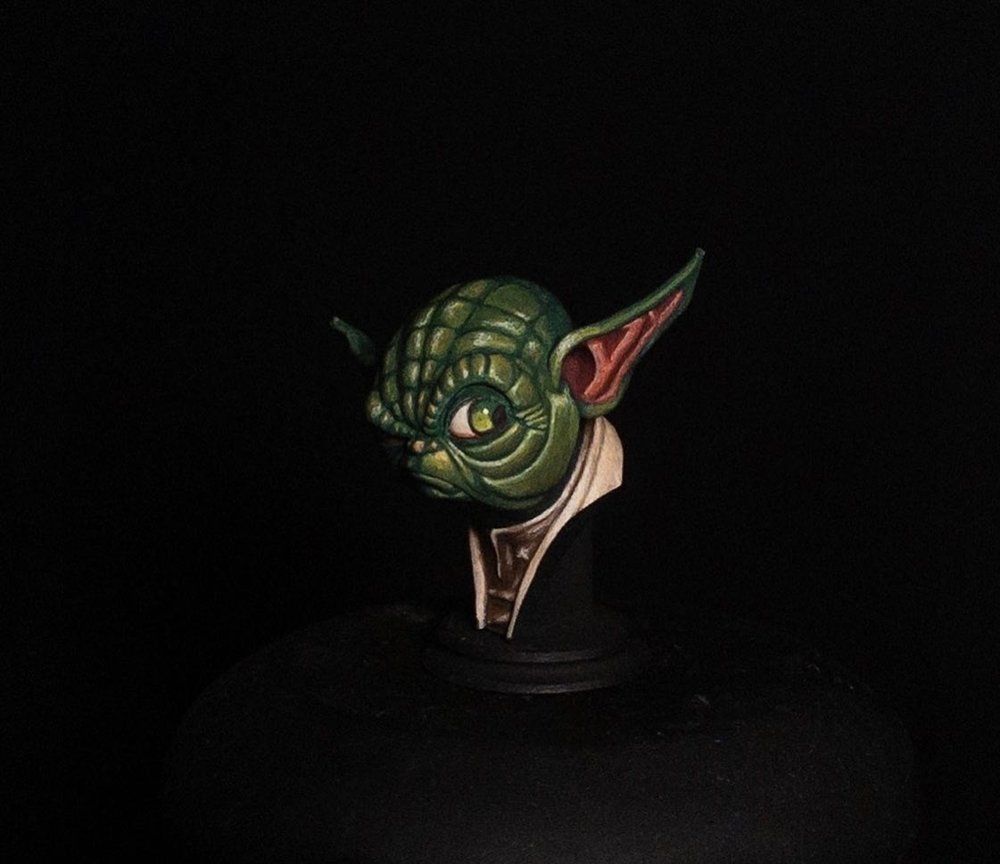 Suspicious Yoda - Bust version