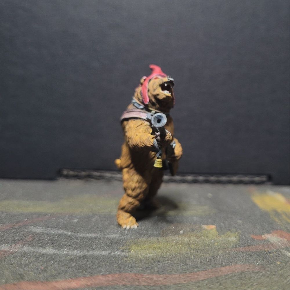 Urso Com Mosquete 30mm