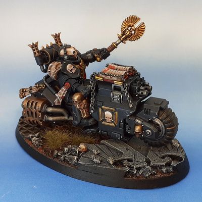 Primaris Chaplain on Bike
