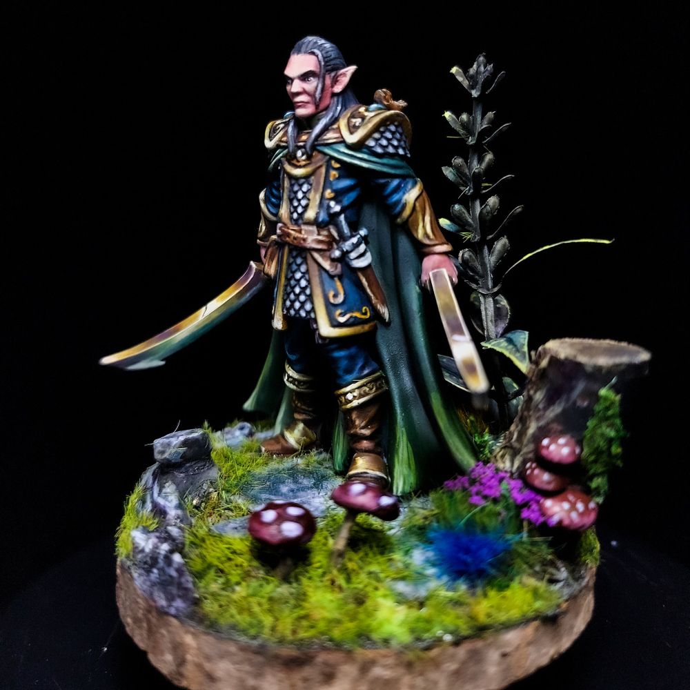 Elrond warrior preparado pra batalha