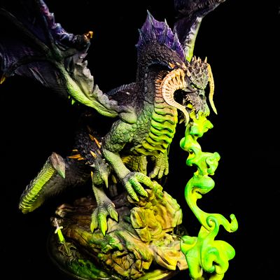 Gelthrax, the Black Dragon