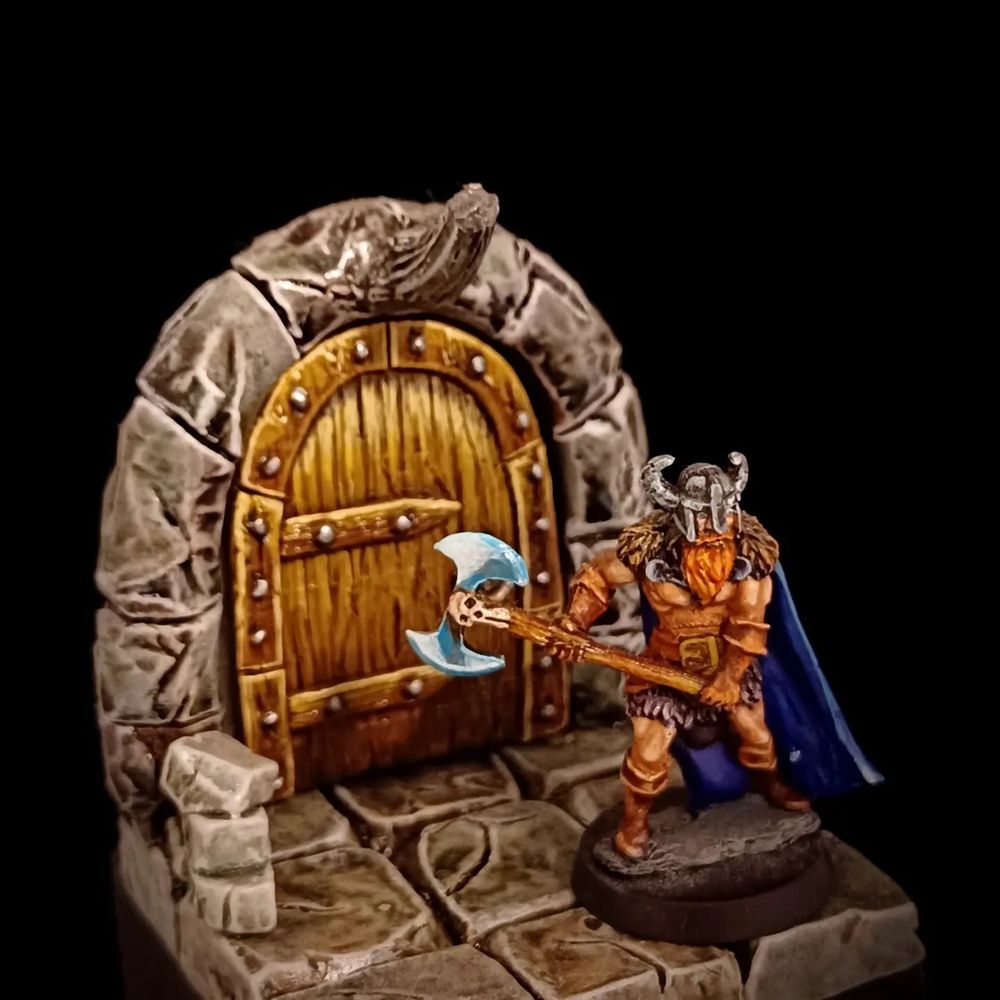 D&D Clay Doors and paint