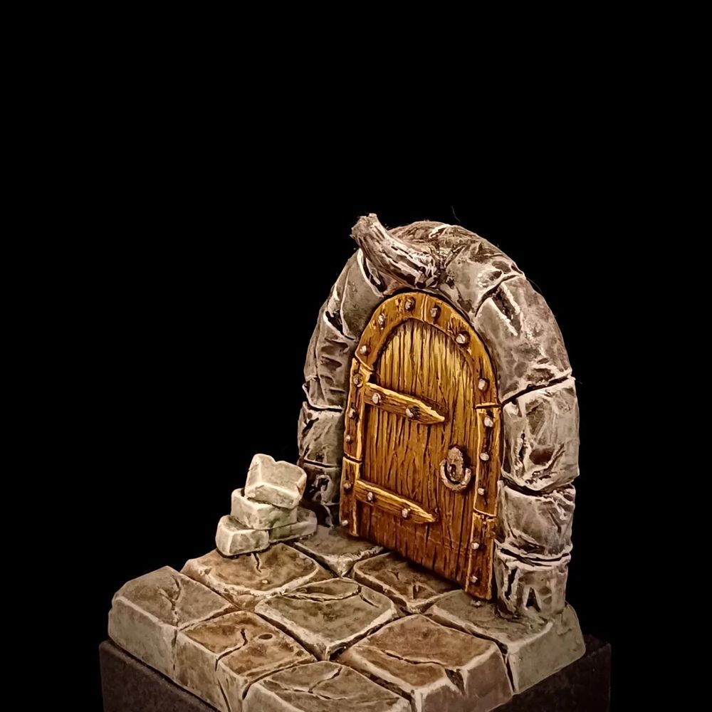 D&D Clay Doors and paint