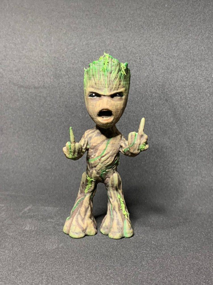 Angry Baby Groot