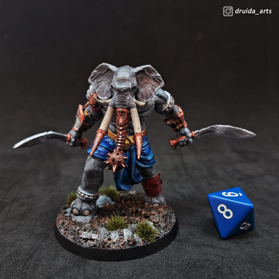 Homem Elefante + Diorama Quadro