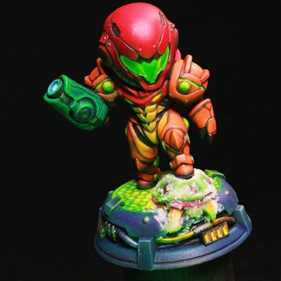 Samus Chibi - Nomnom Figures