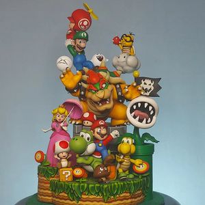 Diorama Super Mario Bros