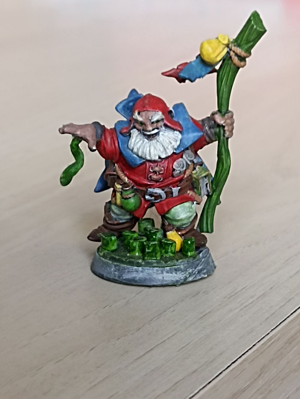 Anão dominador de magia