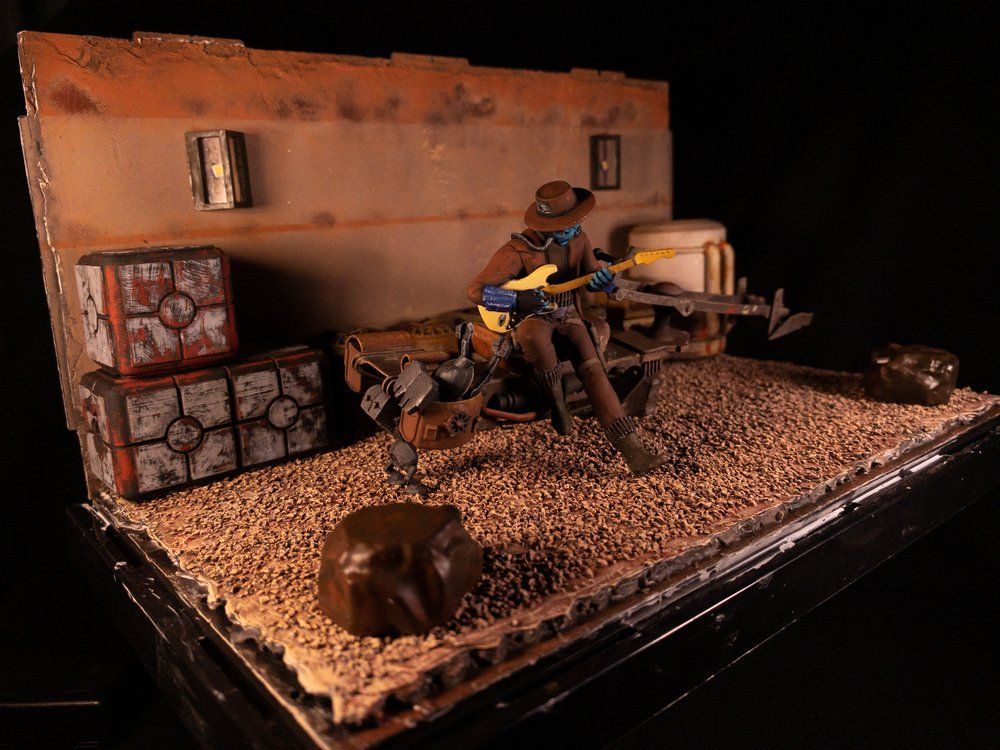 Cad Vaughan Bane - Diorama