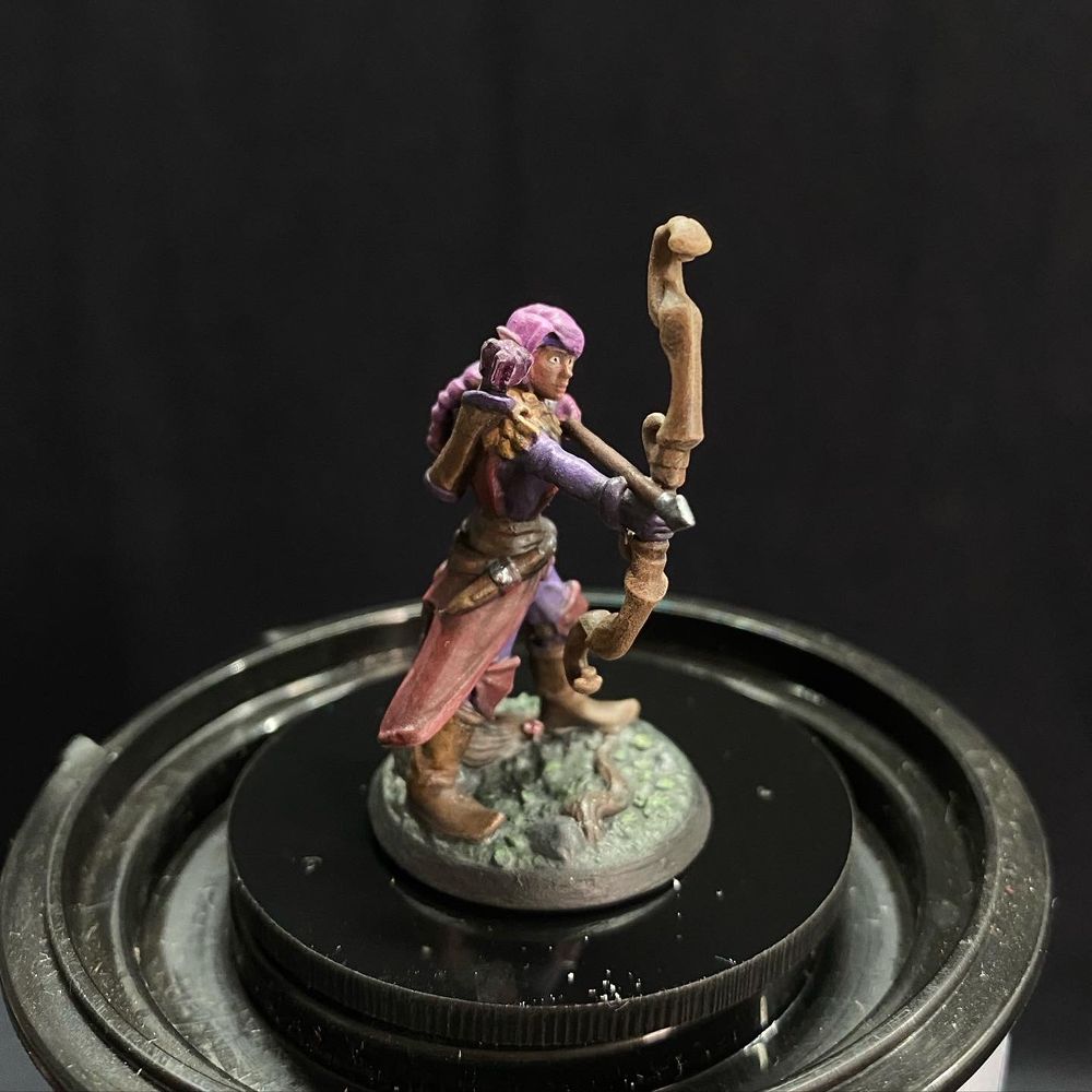 pink hair elf dungeon and dragon