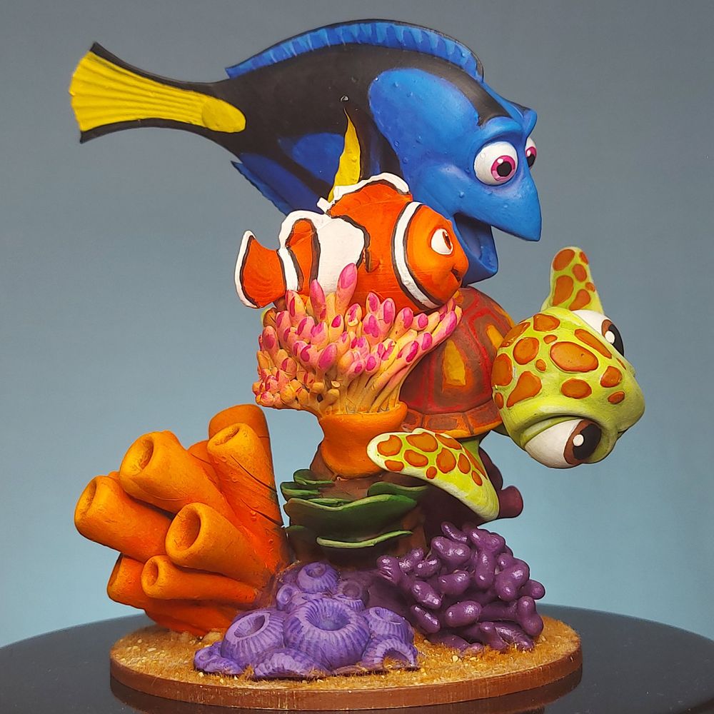 Diorama "Procurando Nemo"