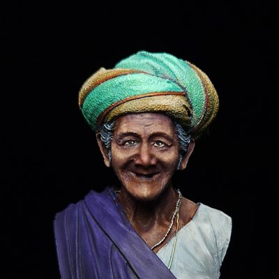 Old Woman Bust