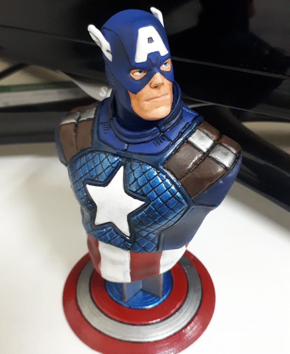 Captain America Bust