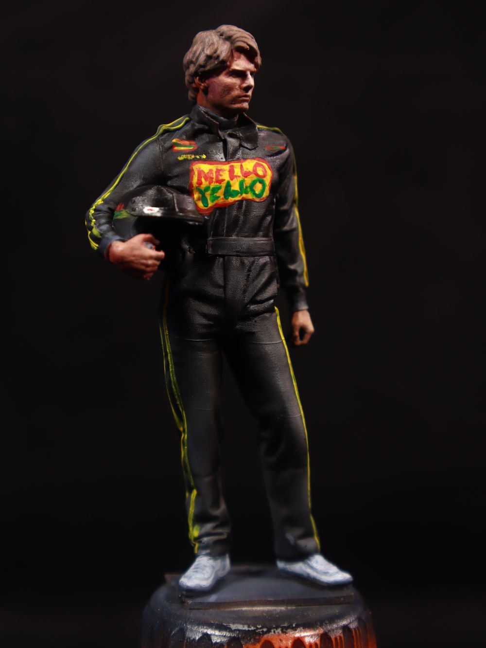 Tom Cruise, em "Dias de Trovão", escala 1/24