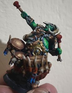 Half-Orc Drummer