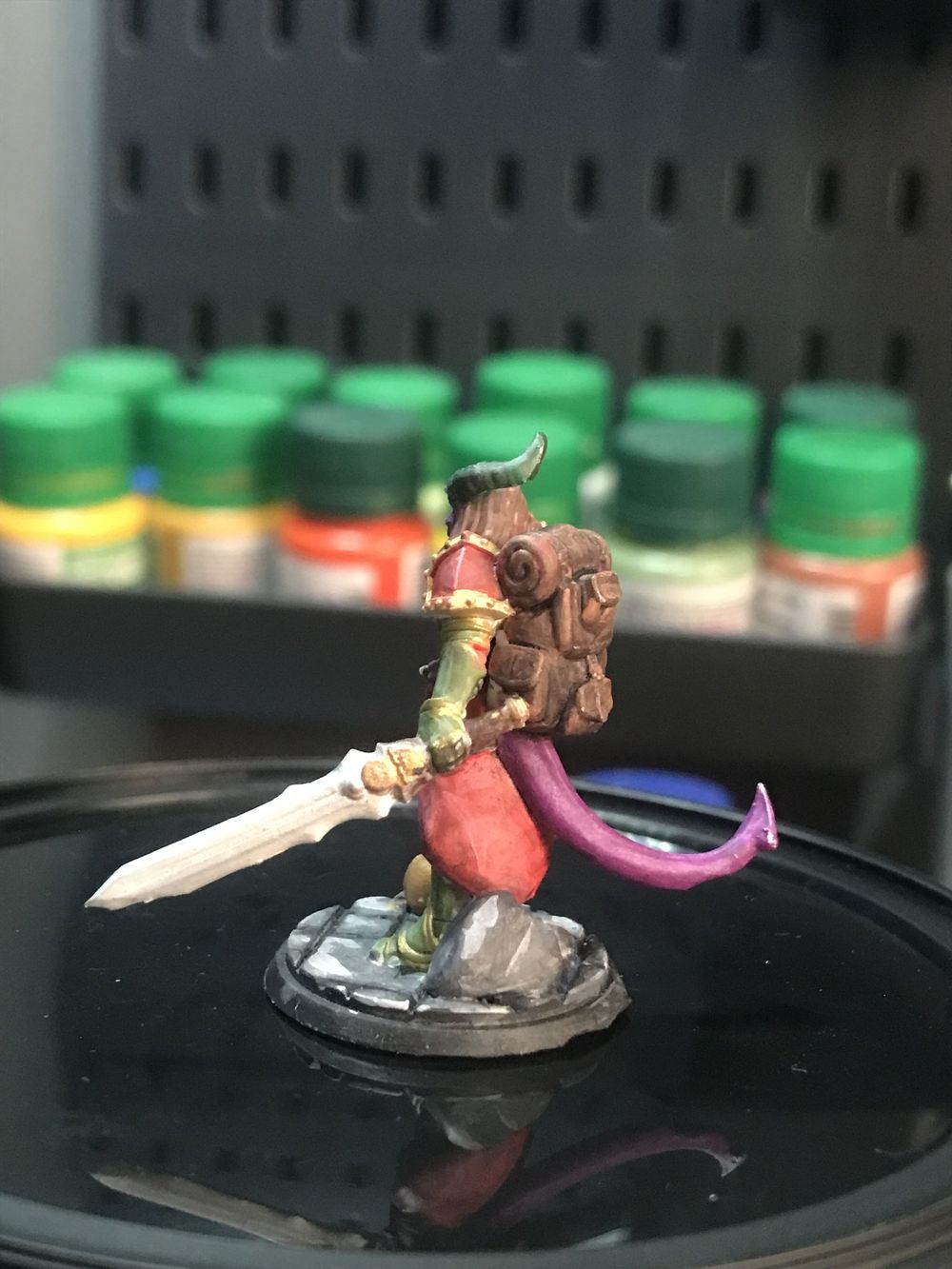 Tiefling paladina