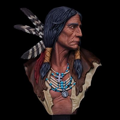 Native American Bust