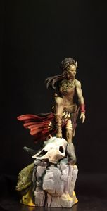 Fierce Elzebe the Warrior Queen Dark horrors of "The Fairest of them all